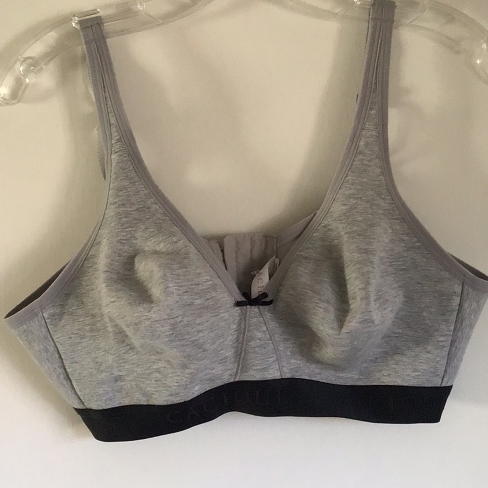 Lane Bryant Cacique Cotton Unlined No-Wire Bra 40C - Picture 1 of 4